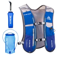 aonijie men women running backpack outdoor sports trail racing hiking marathon fitness hydration vest pack 1 5l bag 500ml kettle