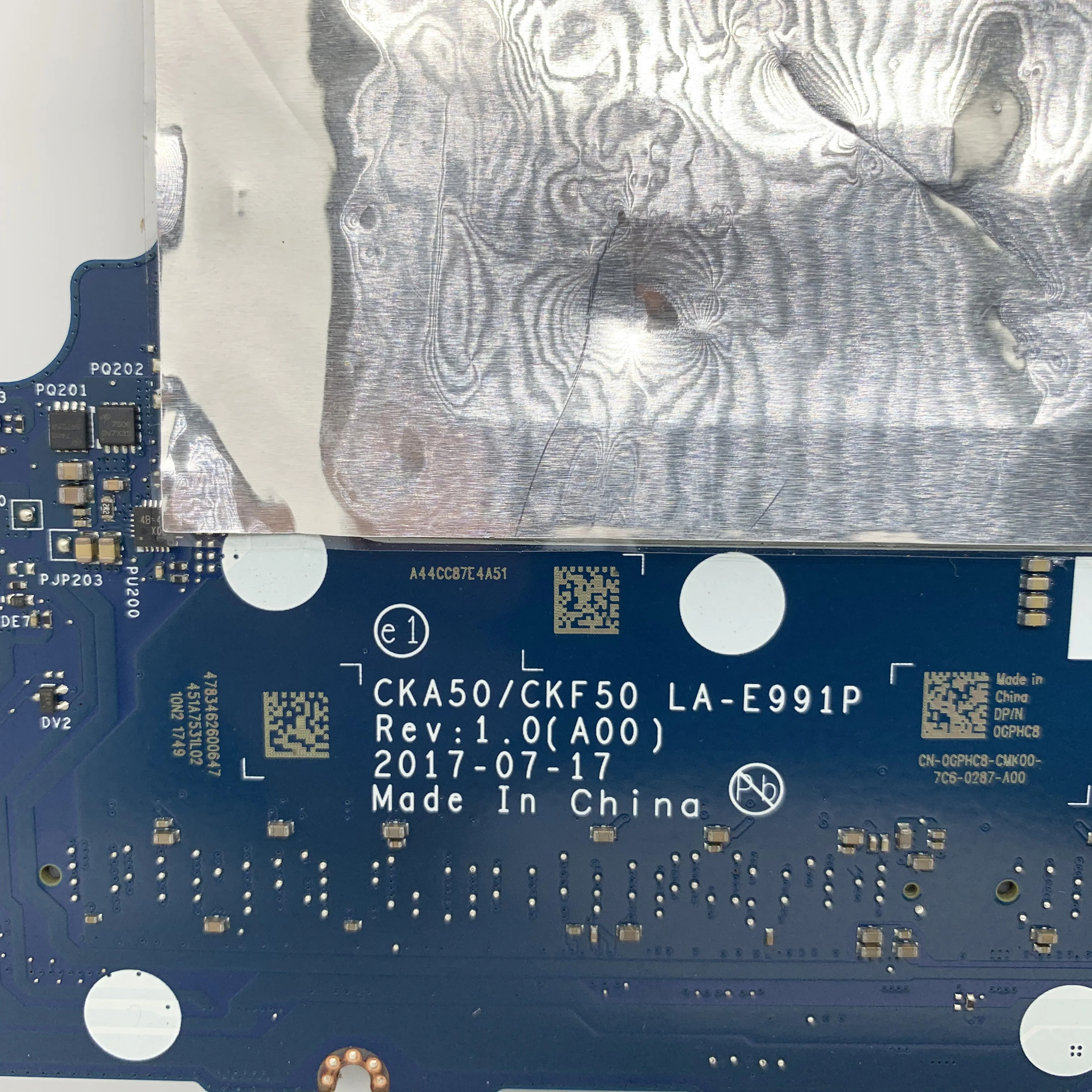 Billig KEFU LA-E991P Motherboard Für DELL Inspiron 15 7000 7570 7577 Motherboard I5-7300HQ GTX1050 CN-0CPHC8 Test 100%