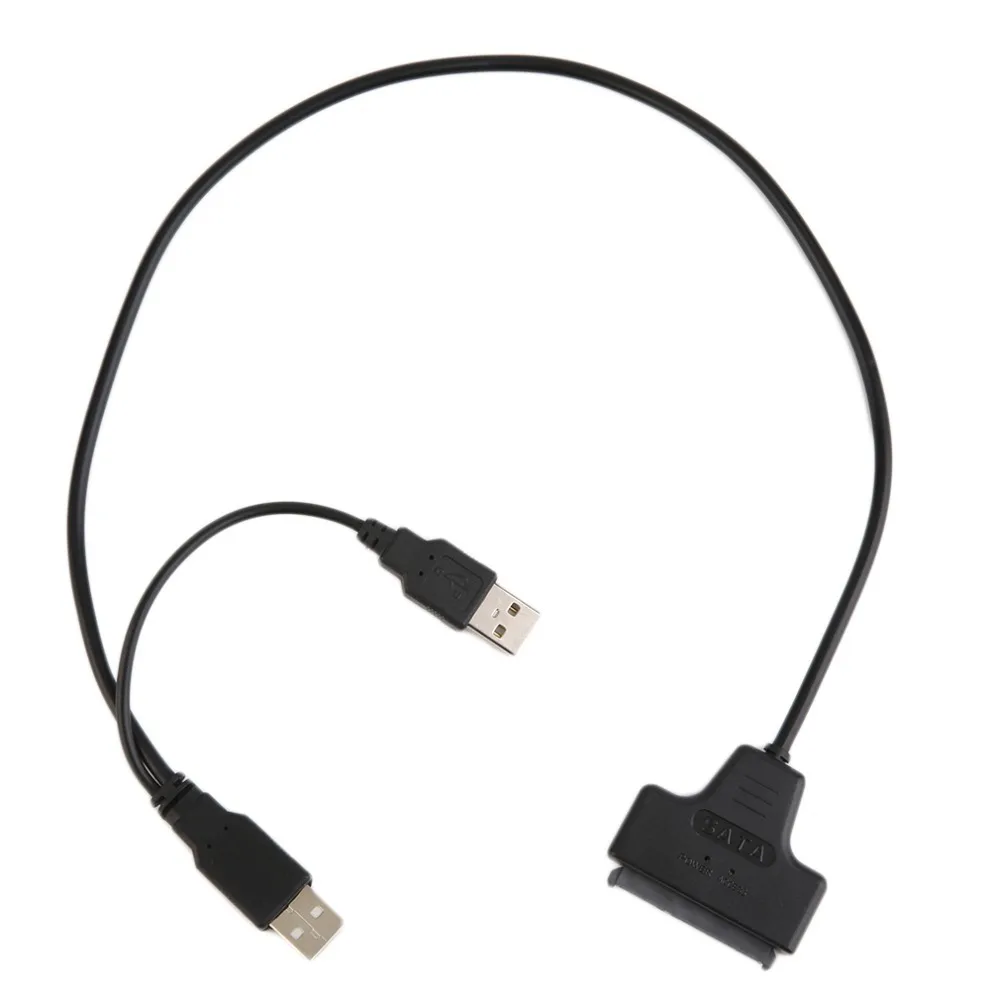 USB2.0 SATA 7 + 22Pin к кабель адаптер для 2 5 HDD жесткий диск ноутбука жесткого диска