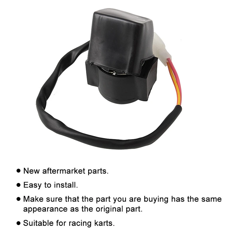 

Racing 6 Pin AC CDI Ignition Coil Voltage Regulator Rectifier Solenoid Relay for GY6 50Cc 125Cc 150Cc ATV Quad Go Kart