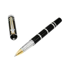 Ручки шариковые металлические, черные, шариковая ручка для бизнеса г., 1 шт.