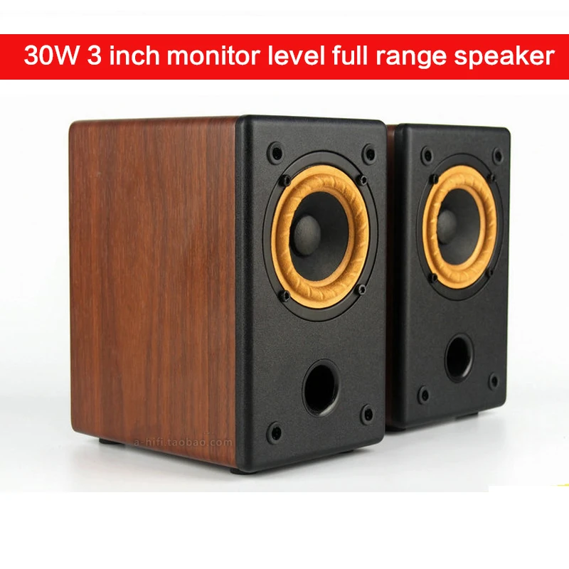

30W High Power 3 Inch Monitor Speaker Full Range Speaker Passive HIFI Speaker DIY Front Speaker Home TV/computer Speaker