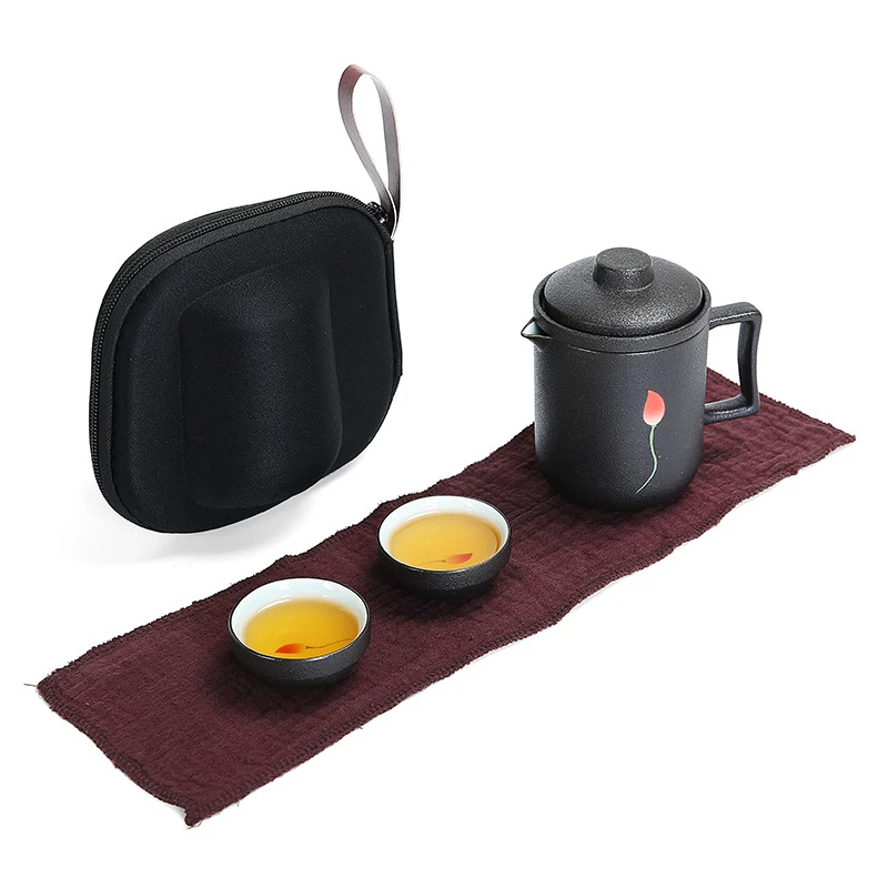 Керамические чайные чашки для путешествий чайных церемоний чайный горшок с