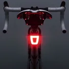 Велосипедный задний фонарь ROCKBROS, светодиодный задний фонарь для велосипеда, с зарядкой через USB, для горных и дорожных велосипедов