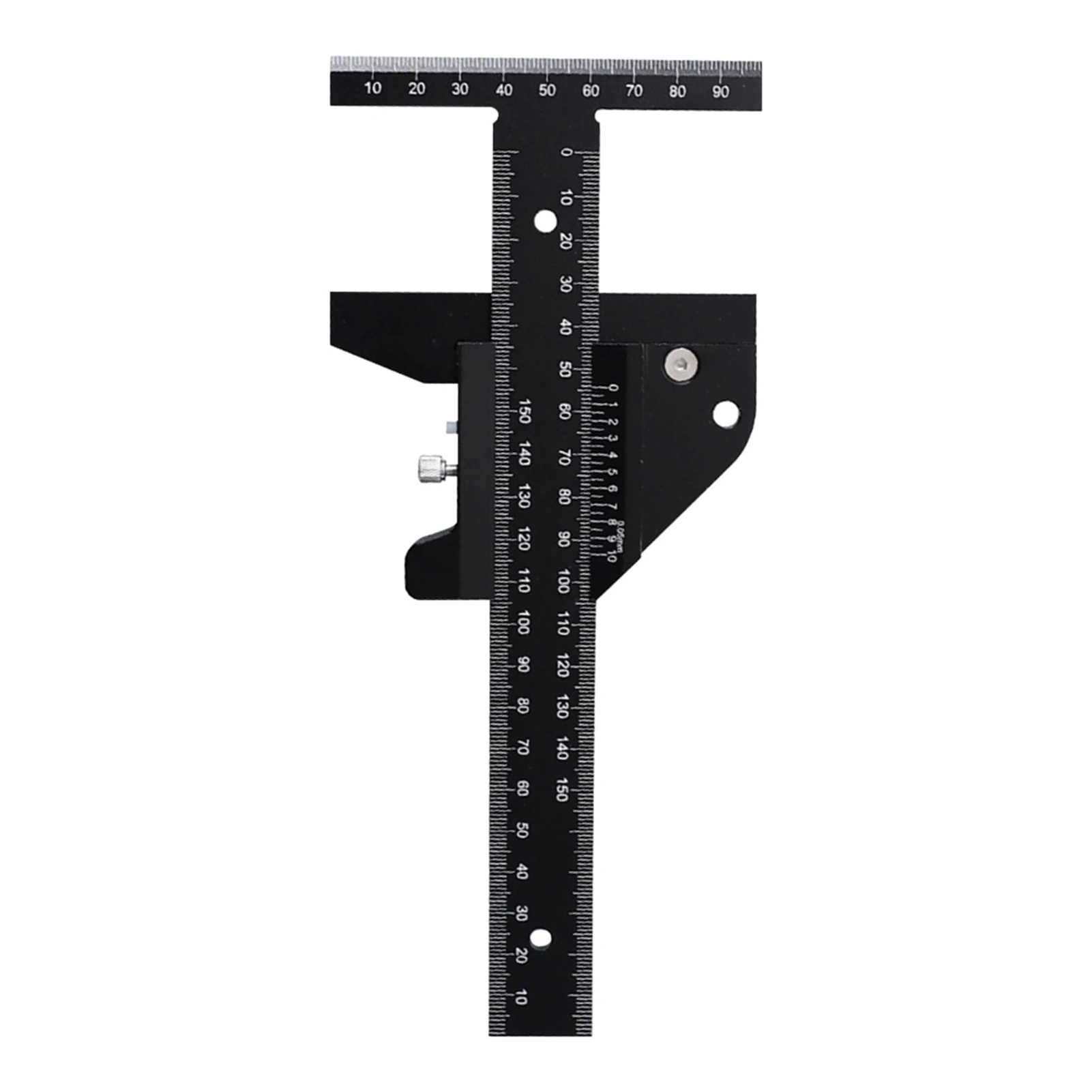 

Carpentry DIY Tool T Shaped Ruler Home Removable Marking Measuring Rustproof Multifunctional Aluminum Alloy Woodworking Scriber