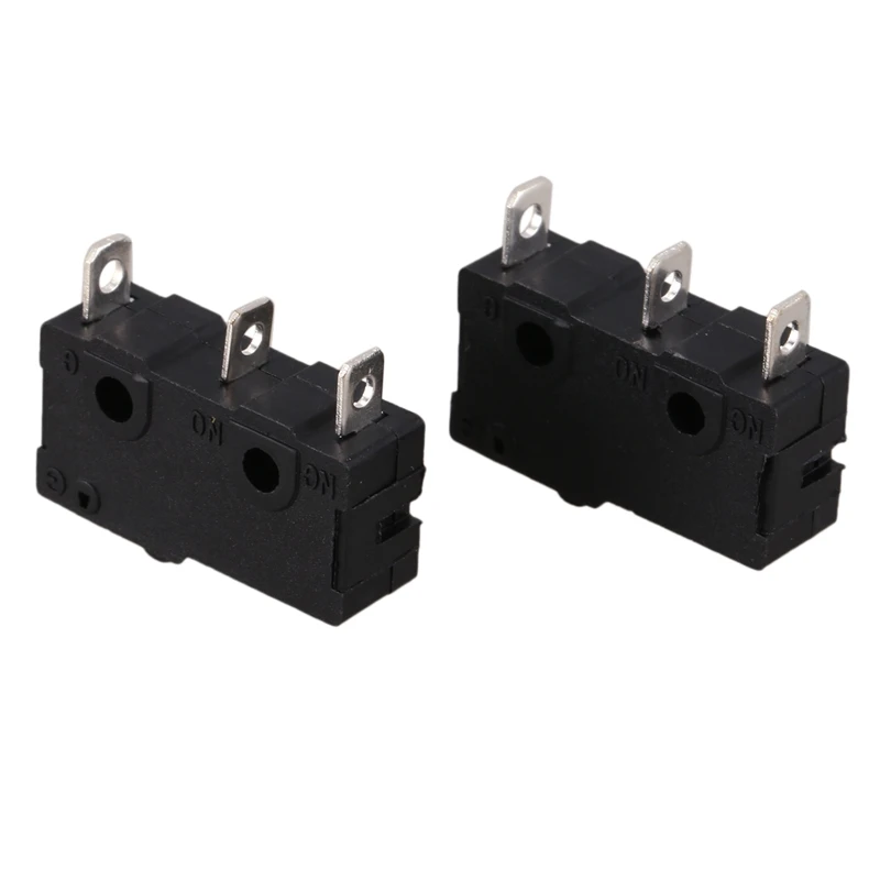 Черный кнопочный привод концевой микропереключатель 2 штуки|Выключатели| |