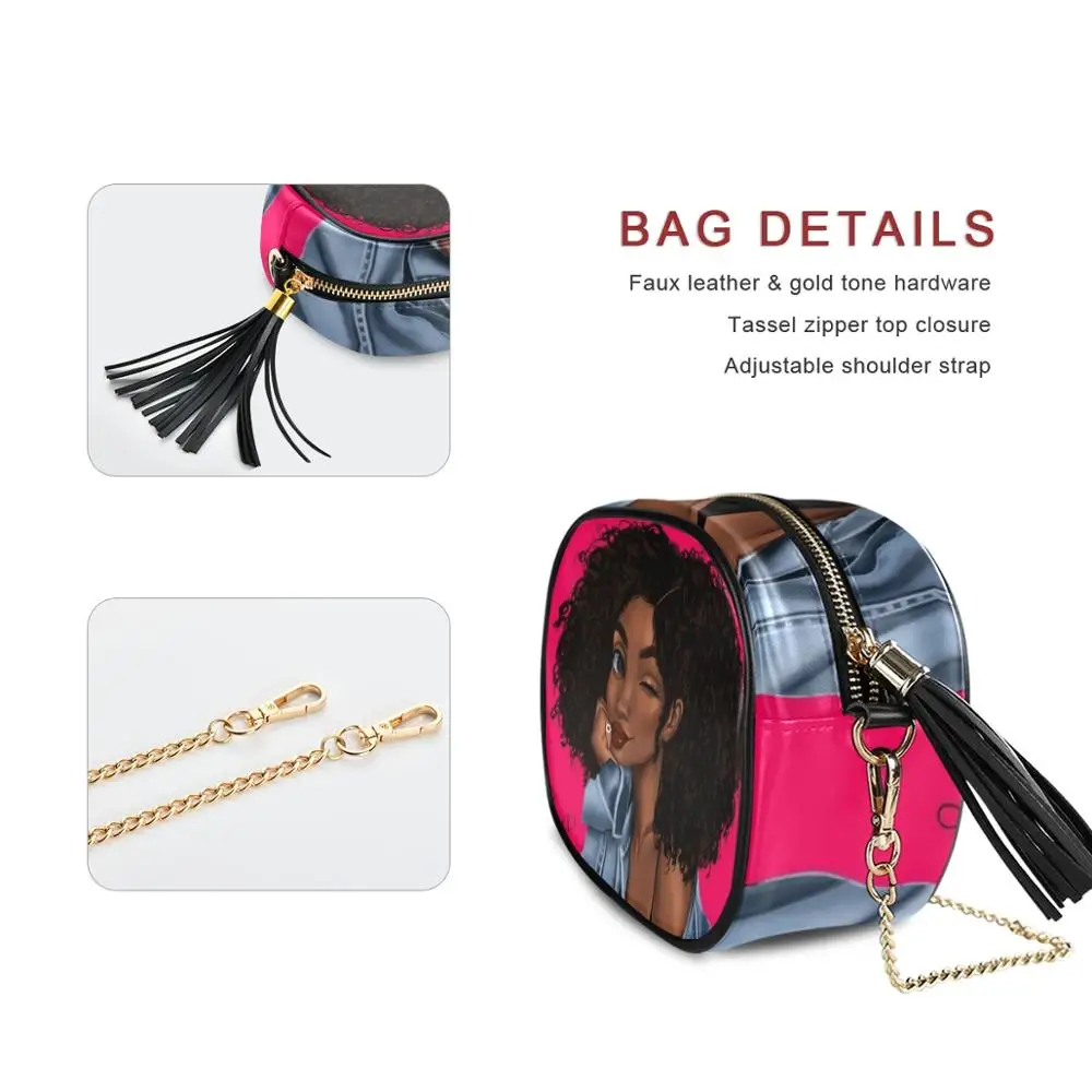 Сумки с цепочкой женская сумка через плечо черная из искусственной кожи высокого