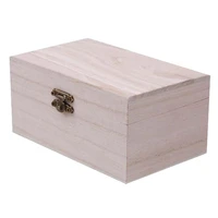portable multifunction case with lid wooden jewellery storage container for home supply space saving jewellery box case