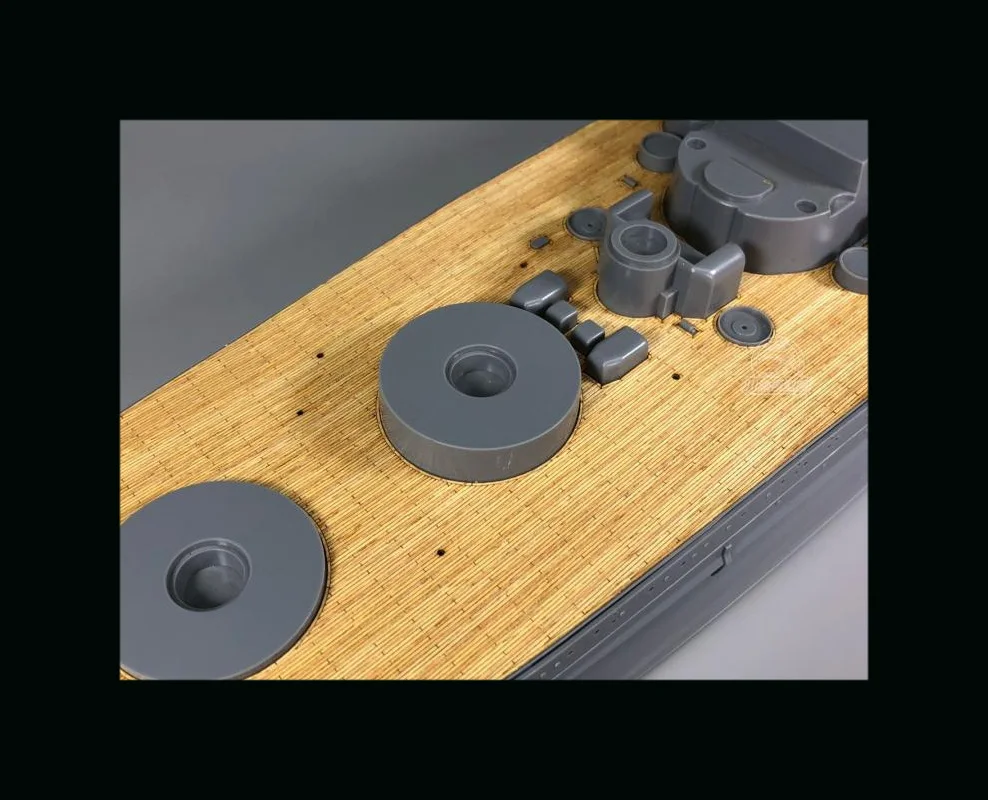 Деревянная колода масштаба 1/350 для японского батарейного корабля Tamiya 78031 модель