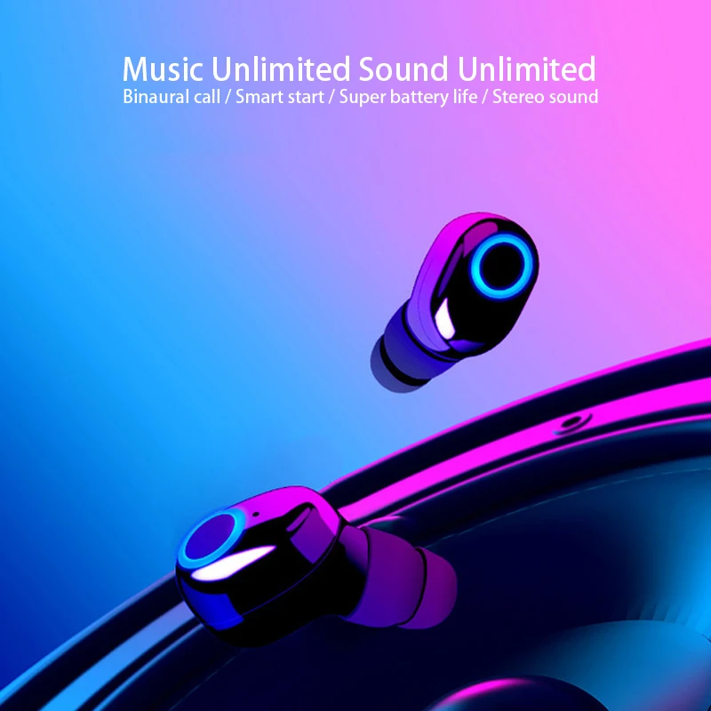 Беспроводная bluetooth гарнитура мини Ультра маленькие спортивные наушники для