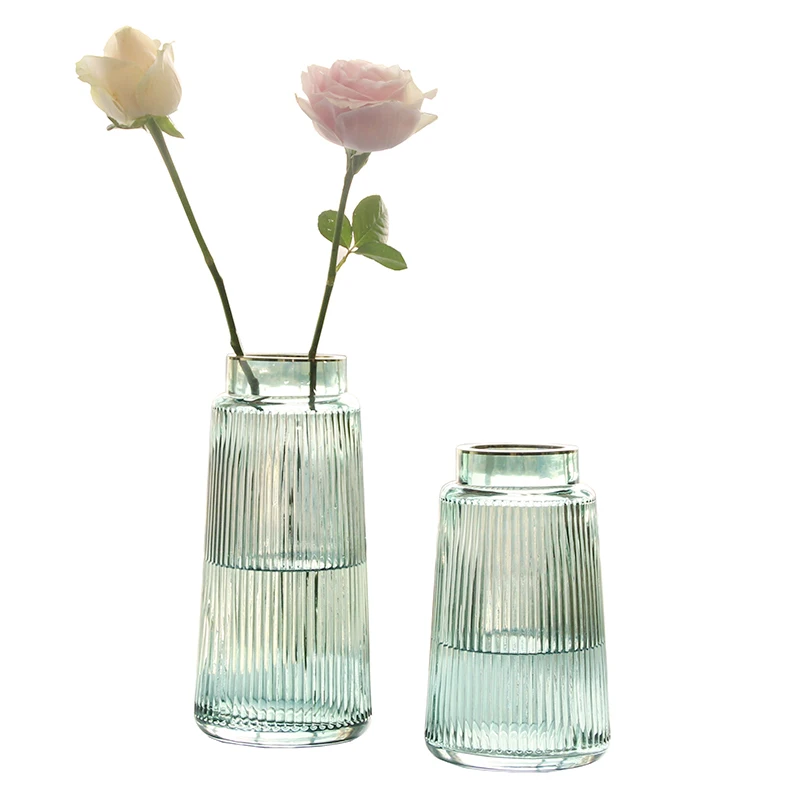 

Nordic Glass Vase Table Decor Glass Vases for Flower Arrangements Transparent Flower Vase Living Room Decor Vase Home Decoration