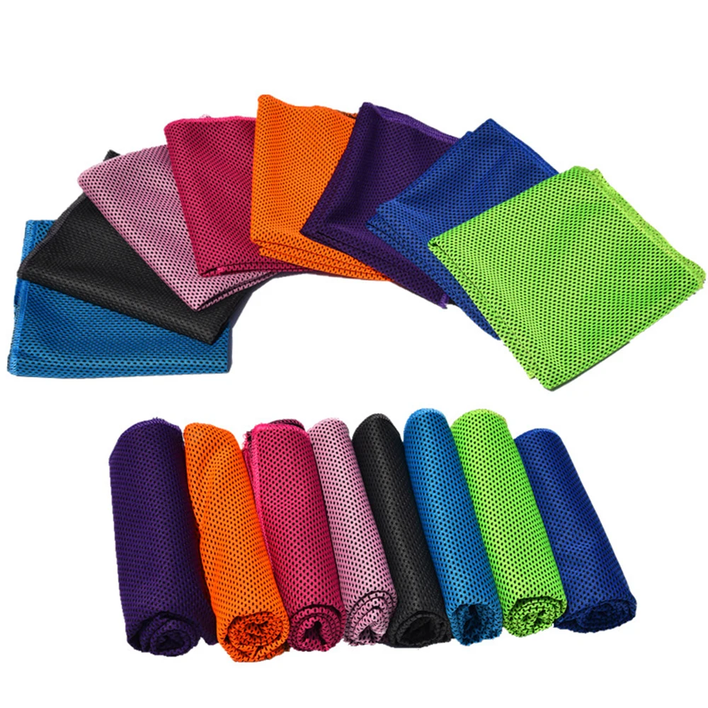 

Microfiber Sport Towel Rapid Cooling Ice Face Towel Quick-Dry Beach Towels Summer Enduring Instant Chill Towels for Fitness Yoga