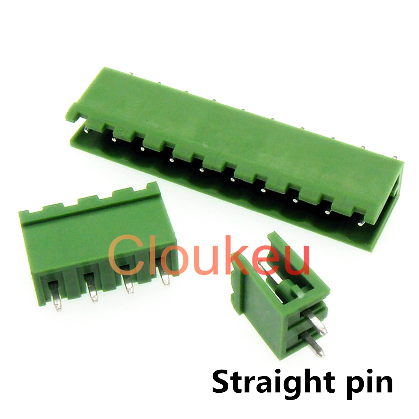 2EDG-5.08 6Pin Straight/Bend Plug Socket Connecting terminal Green Connector 5.08mm 2EDGK/V/R/C 6p | Обустройство дома