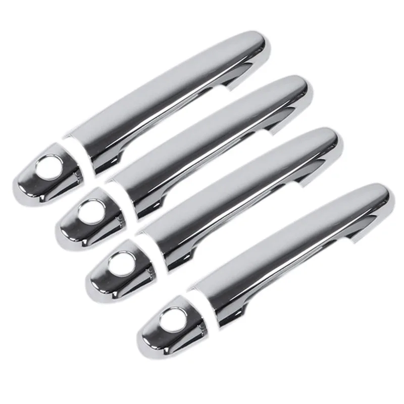 Chrome Exterior Door Handle Protector Cover + Bowl for Toyota Hilux Vigo SR5 MK6 05-14 | Автомобили и мотоциклы