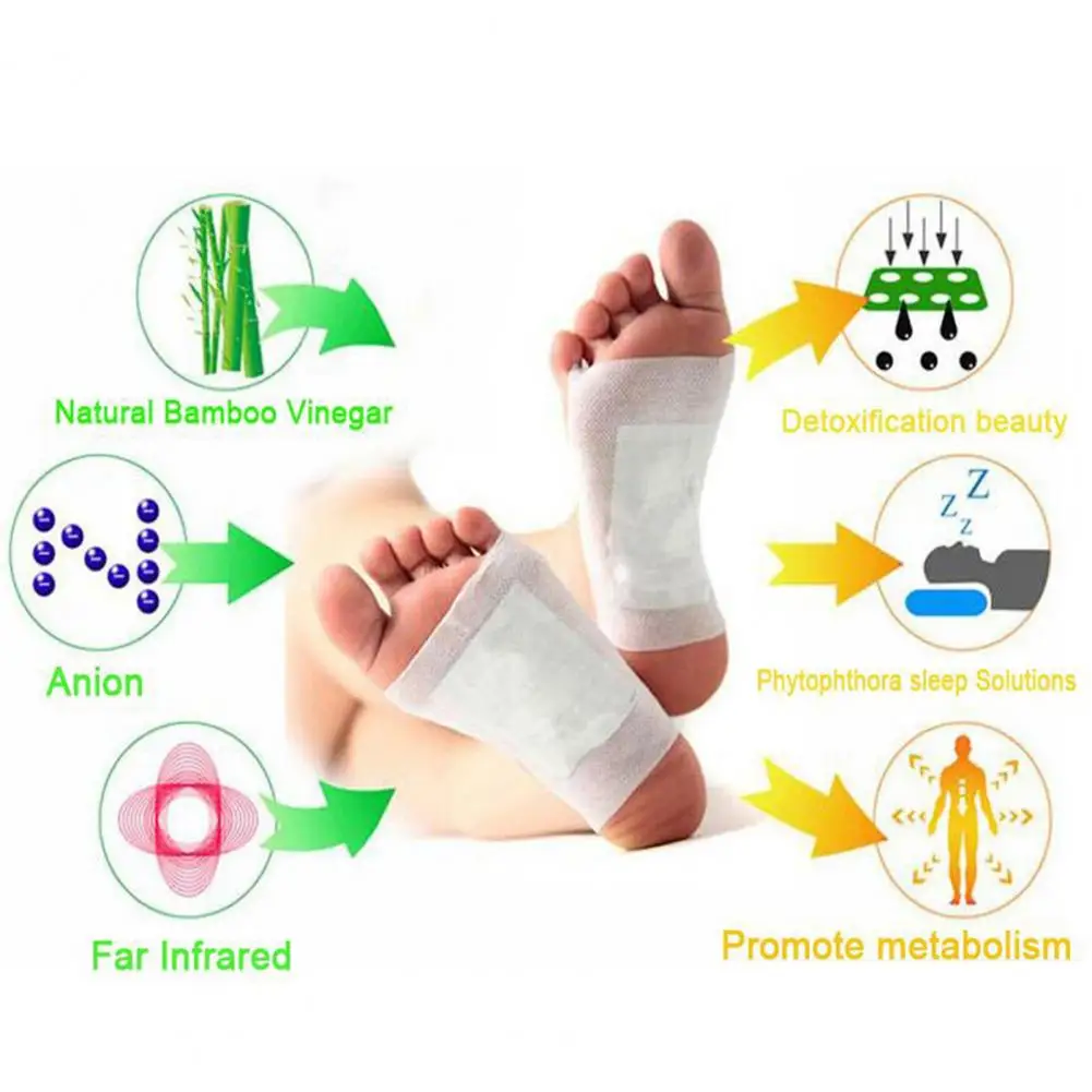 2 шт./компл. патчи для ухода за ногами Детокс-Патчи ног подушечки тела токсинов