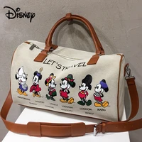 new mickey travel bag womens shoulder large capacity storage bag tote bag multi high quality backpack ins canvas handbags