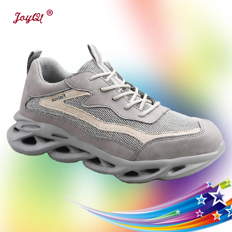 Work Sneakers Wome Safety Shoes Steel Toe Cap Anticollision 