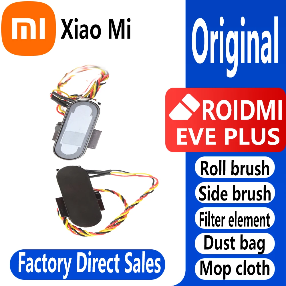

Для XiaoMi Roidmi Eve Plus, левая инфракрасная задняя ресница, правая боковая стенка TOF сенсор ремонт и замена оригинальные аксессуары