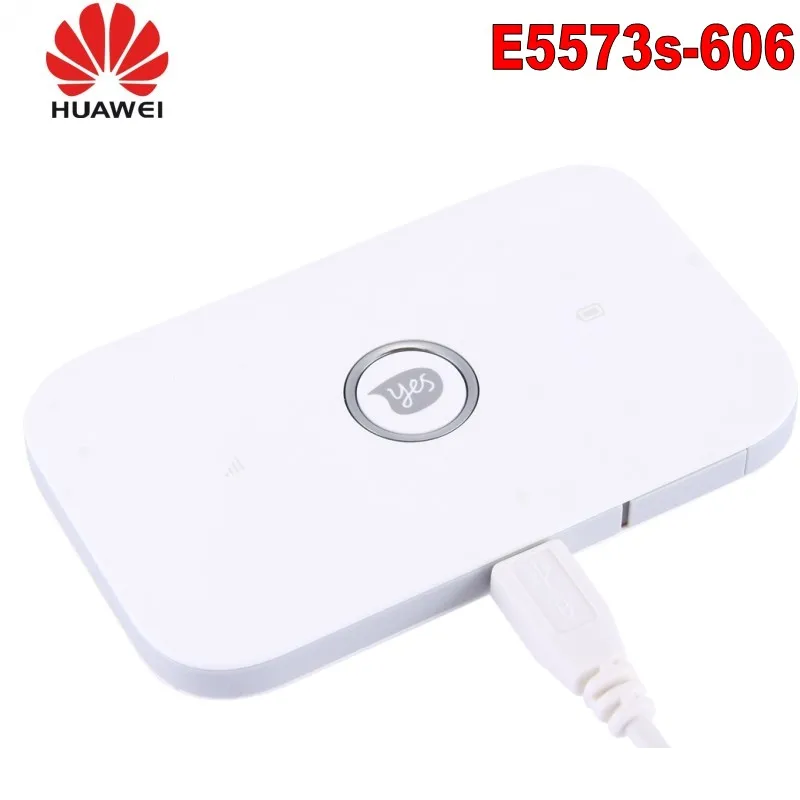 

Unlocked Huawei E5573 E5573s-606 CAT4 150M 4G WiFi Router Wireless Mobile Wi Fi Hotspot Band 1/3/7/28/40 pk e8372h-607