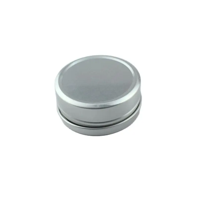 80G silver aluminum jar pot tin bottle for tea art nail mask cream essence gel moisturizer skin care cosmetic packing | Красота и