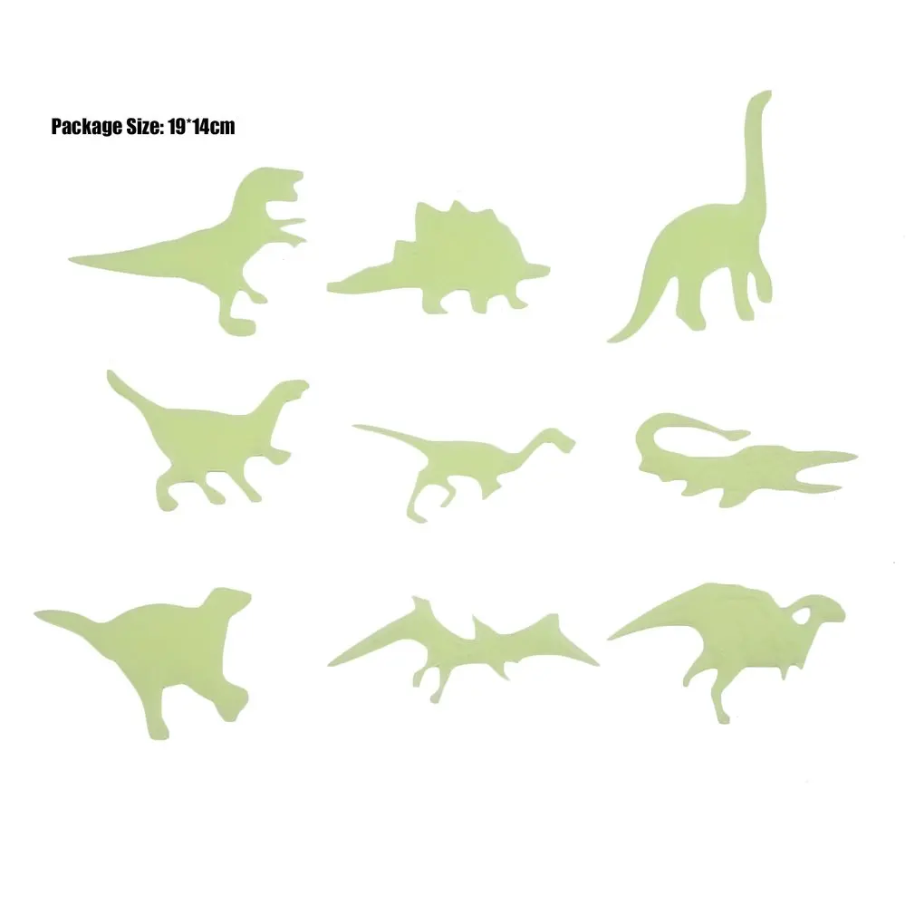 DIY флуоресцентные игрушки Светящиеся в темноте настенные потолочные наклейки на