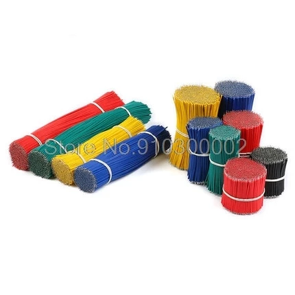 50 шт./лот с Оловянным покрытием макетная плата Соединительный кабель провод 100 мм