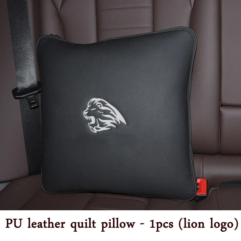 product picture 6 Lsrtw2017 Кожаный Автомобильный подголовник Lumabr Подушка Одеяло Подушка для peugeot 3008 5008 аксессуары - Название цвета: product picture 6