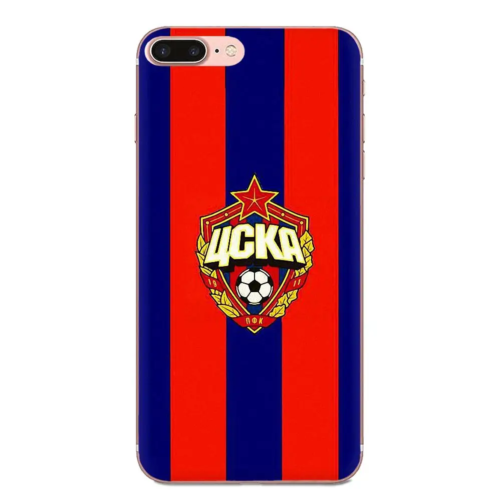 ЦСКА клуб корпус мобильного телефона из ТПУ прозрачный чехол для Galaxy Note J1 J2 J3 J330 J4