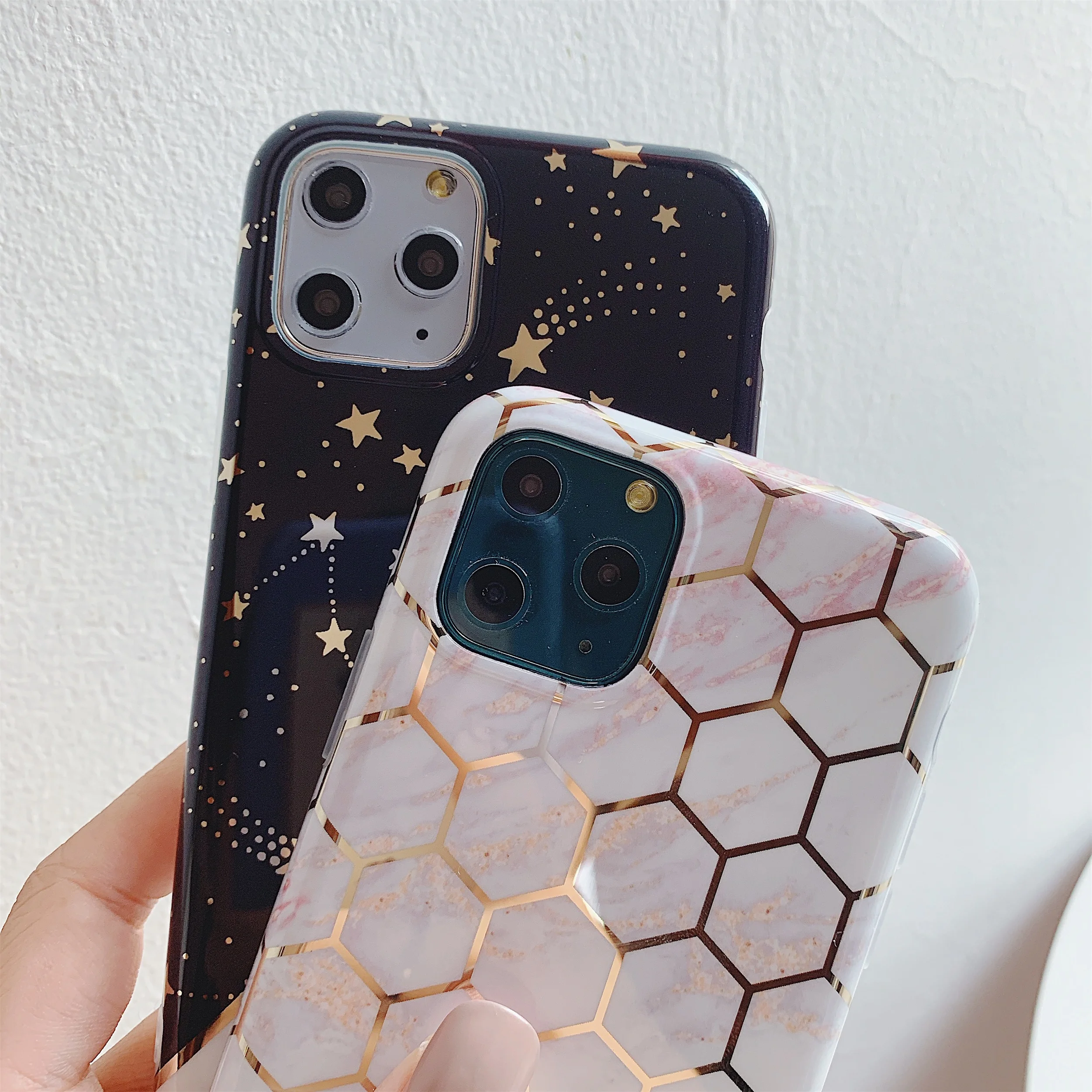 Чехол для телефона с геометрическим мрамором iphone 7 6 8 6s Plus X XR XS Max 11 11Pro 10 11ProMax