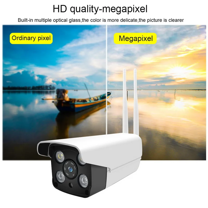HD 720P IP камера уличная Водонепроницаемая беспроводная наблюдения светодиодный/ИК
