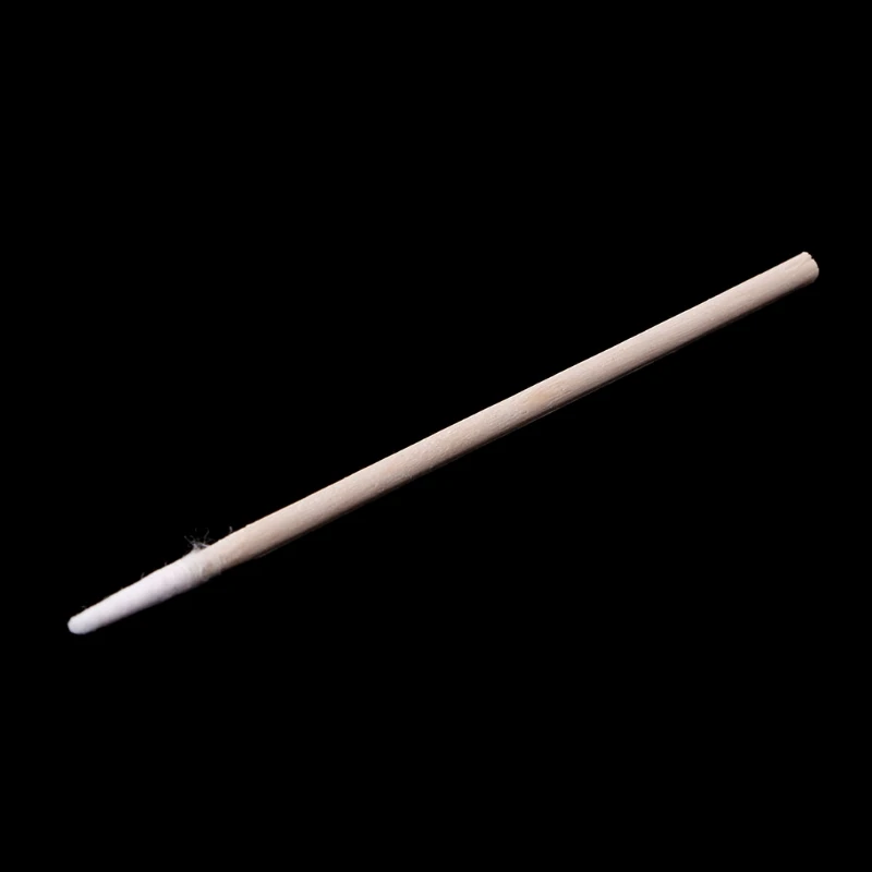 

100Pcs/Pack Small Cotton Swab Wooden Handle For Tattoo Eyebrow Beauty Makeup Nail GXMC
