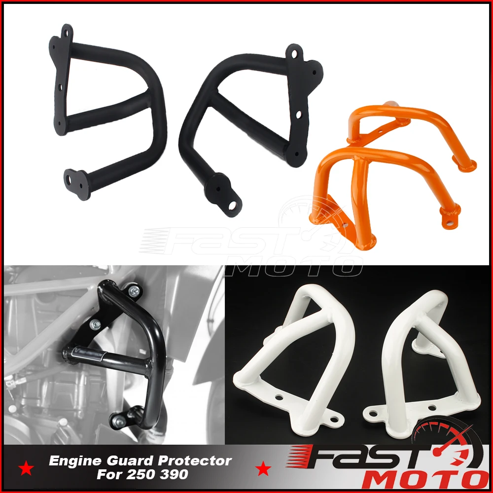 

Motorbike Upper Lower Crash Bar Frame Engine Guard Bumper For 390 2013-19 250 2017-2019 Falling Protector Motorcycle Accessories