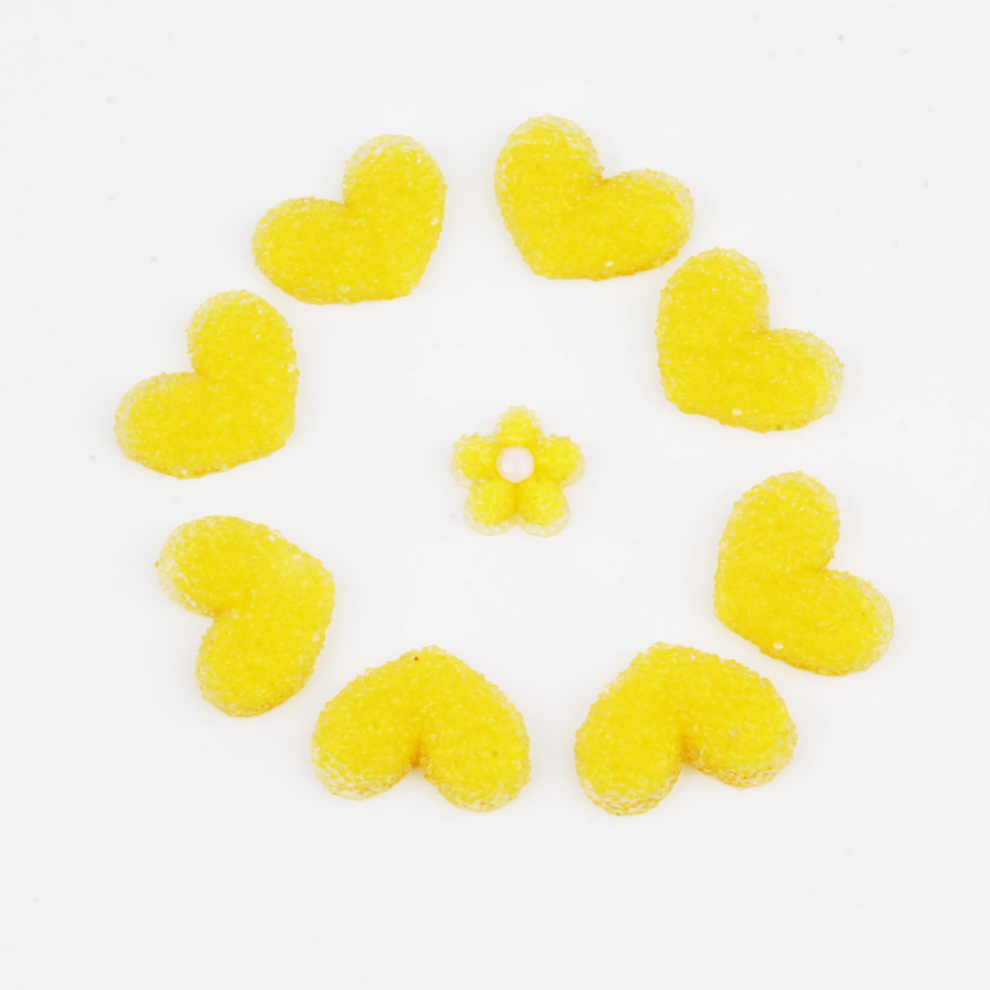 5 шт. однотонные Цветы DIY несколько плюшевые брелки для ключей простые любовь