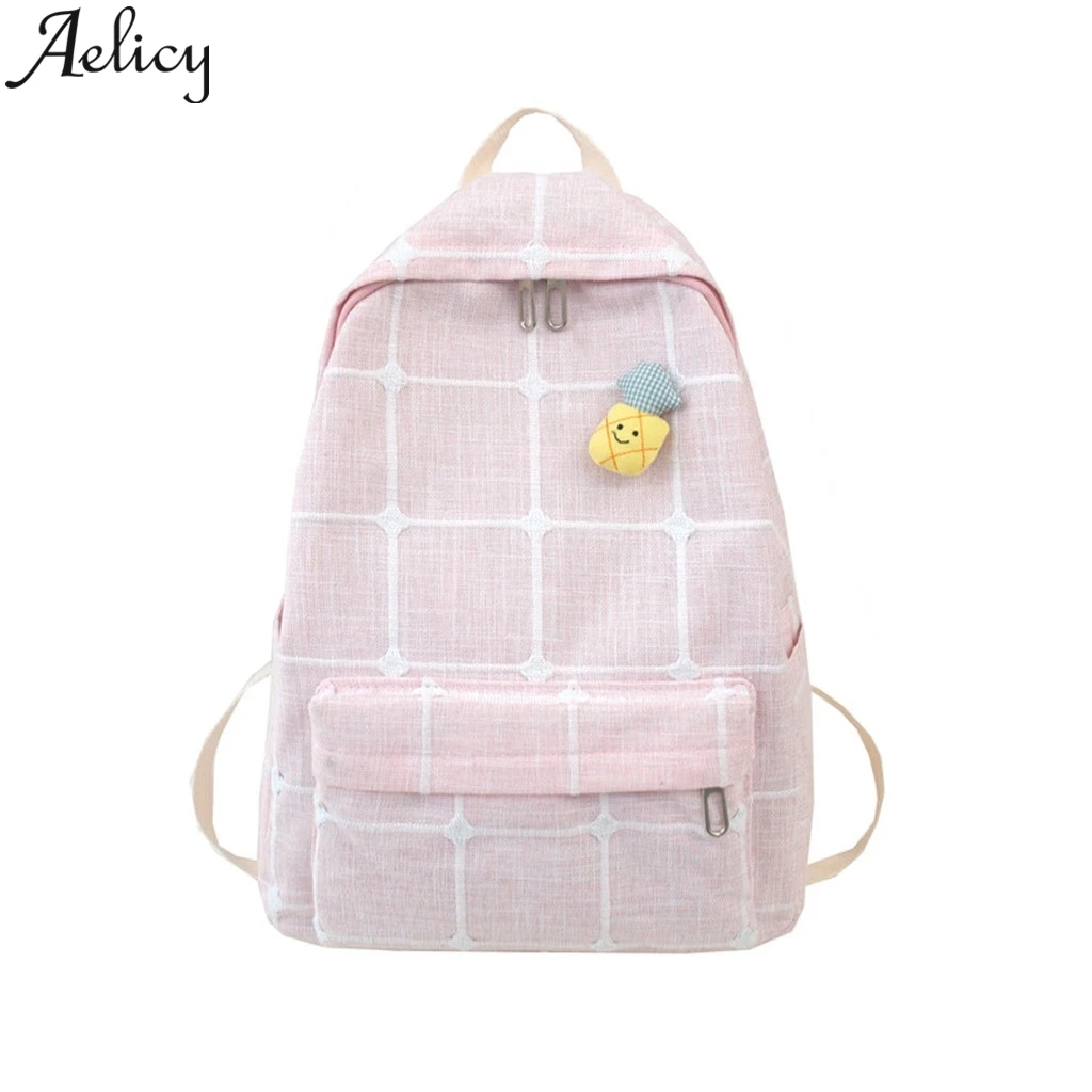 Повседневный водонепроницаемый нейлоновый рюкзак Aelicy модный с мягкой ручкой и