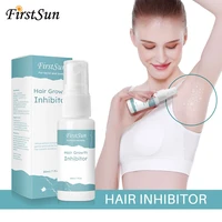 prevents hair growth inhibitor spray after hair removal use whole body leg body armpit facial depilation essence liquid