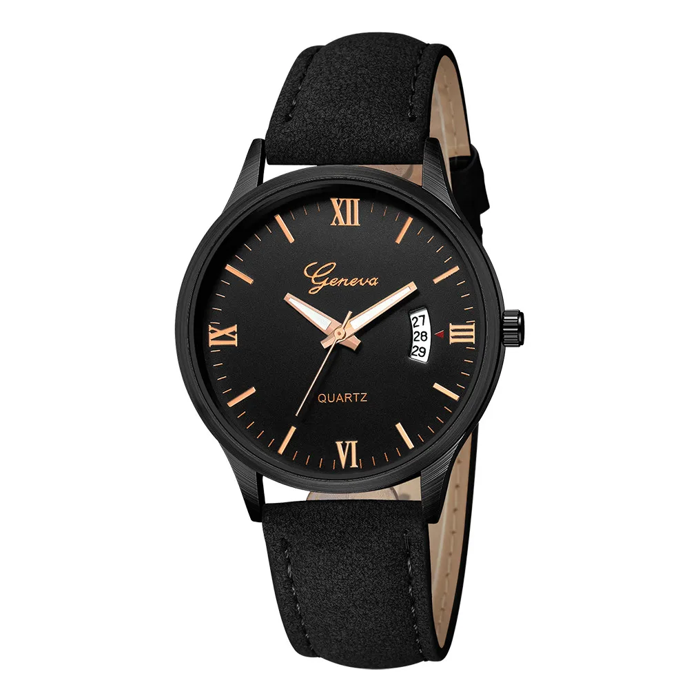 

Fashionable casual Luxury Military Men's Date Stainless Steel Leather Analog Quartz Wrist Watches Мужские кварцевые часы