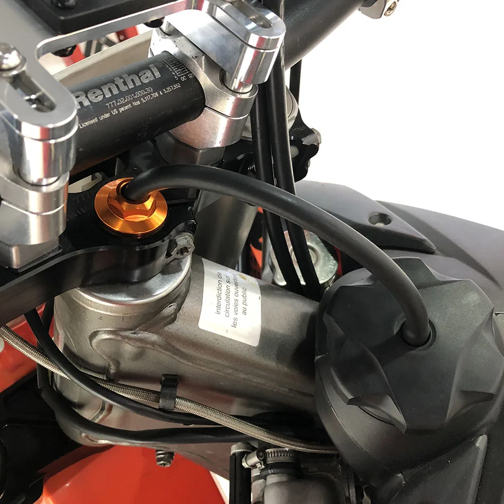 Рулевая гайка для мотоцикла KTM 125 530 SX/SX F/EXC/EXC F/XC/EXC R/XC W/TPI/SIX DAYS Husqvarna 501 TC/FC/TE|Накладки