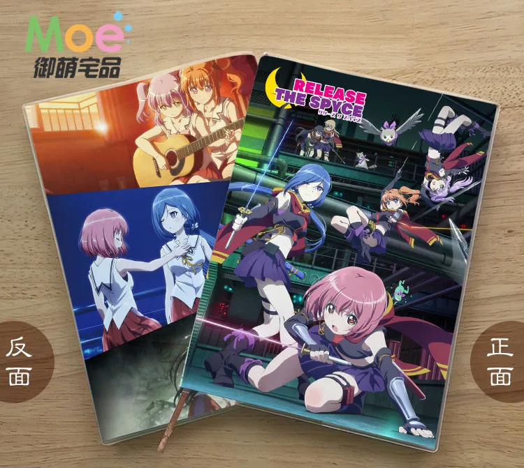 

Аниме отпустите SPYCE рисунок студент письменный стол/Бумага Тетрадь нежный защита глаз Блокнот записная книжка-дневник подарок