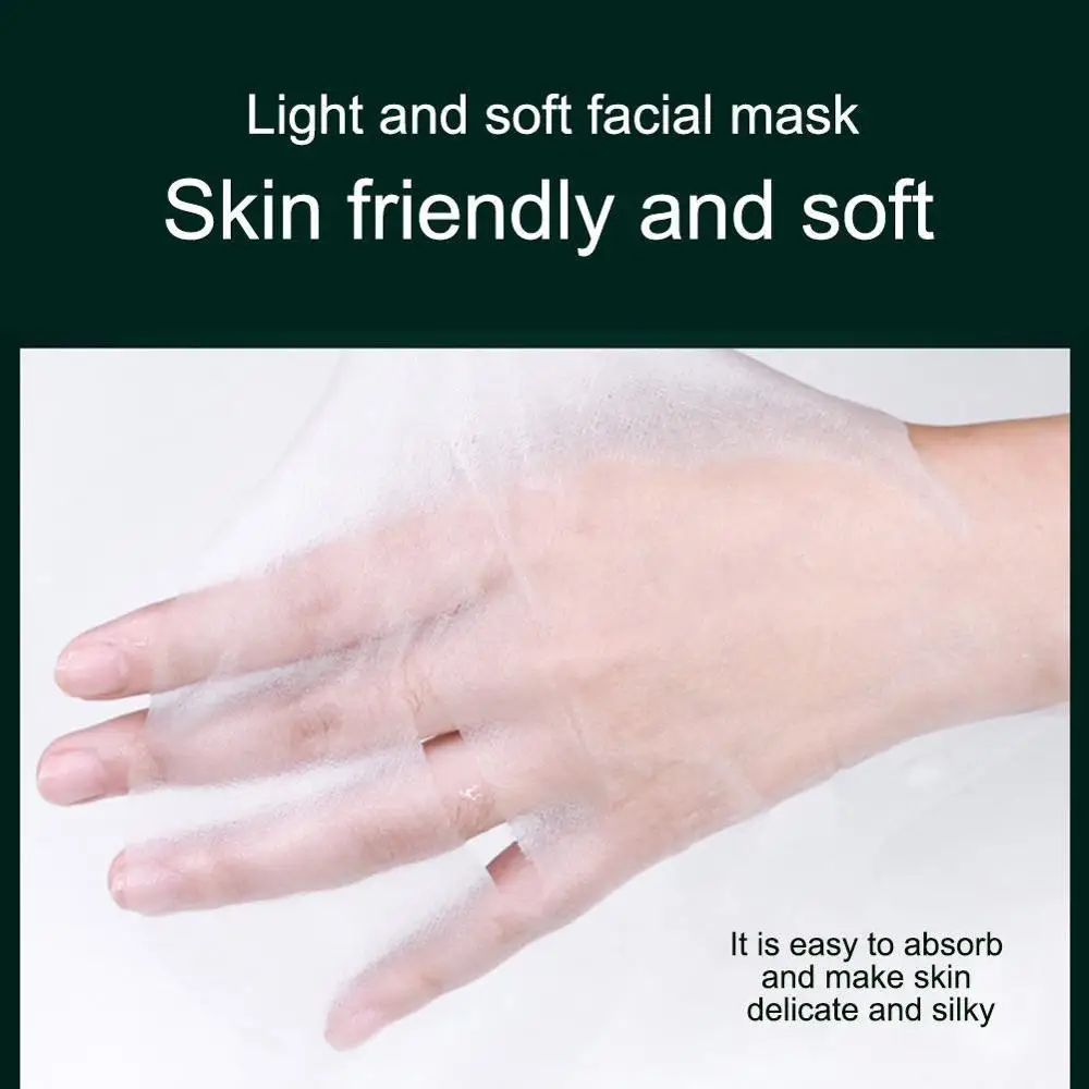 Светильник черная гигантская маска для лица с морскими водорослями морским