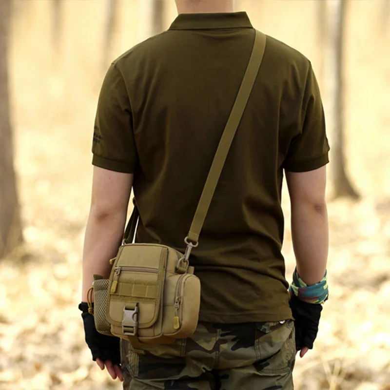 Водонепроницаемая нейлоновая мужская сумка через плечо мессенджер бутылка для