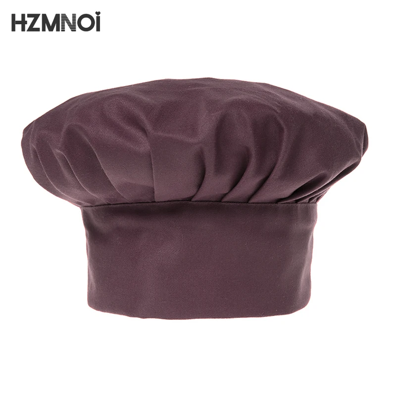 

Special Offer Black and White Chef Hat Cooking Adjustable Hat Men and Women Kitchen Elastic Hat Catering Service Hat Work Hat