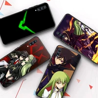 anime julius kingsley code geass phone case for samsung galaxy a51 30s a71 cover for a21s a70 10 a30 a91 capa