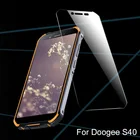 Закаленное стекло для защиты экрана Doogee S40 9H Hard 2.5D Взрывозащищенная защитная пленка