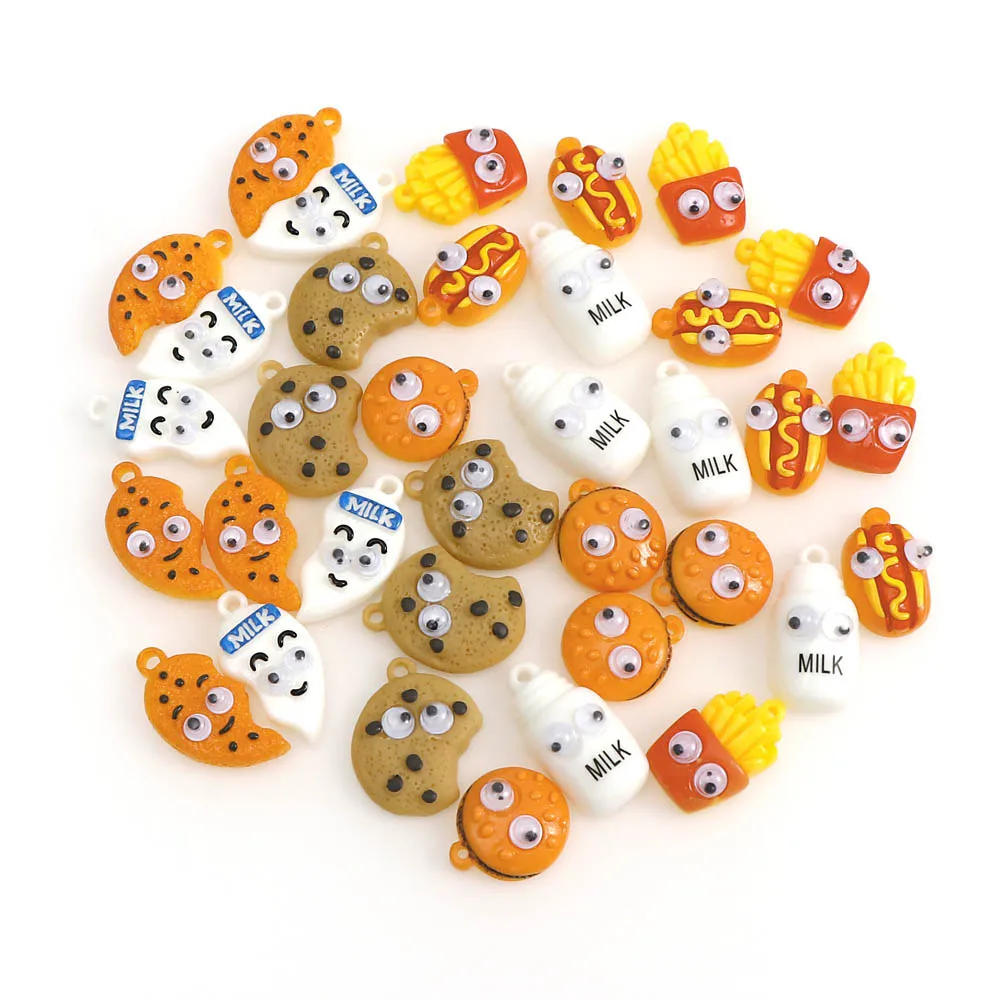 20 шт. мини-Кабошон из смолы с плоской задней стороной | Дом и сад