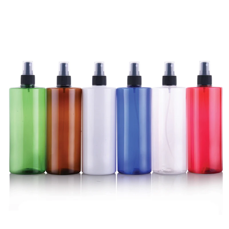 10pcs*500ml Sprayer Pump Bottle Alcohol Sanitizer Packing Fine Mist Atomizer Parfum Refillable Empty Plastic Cosmetic Container | Красота и