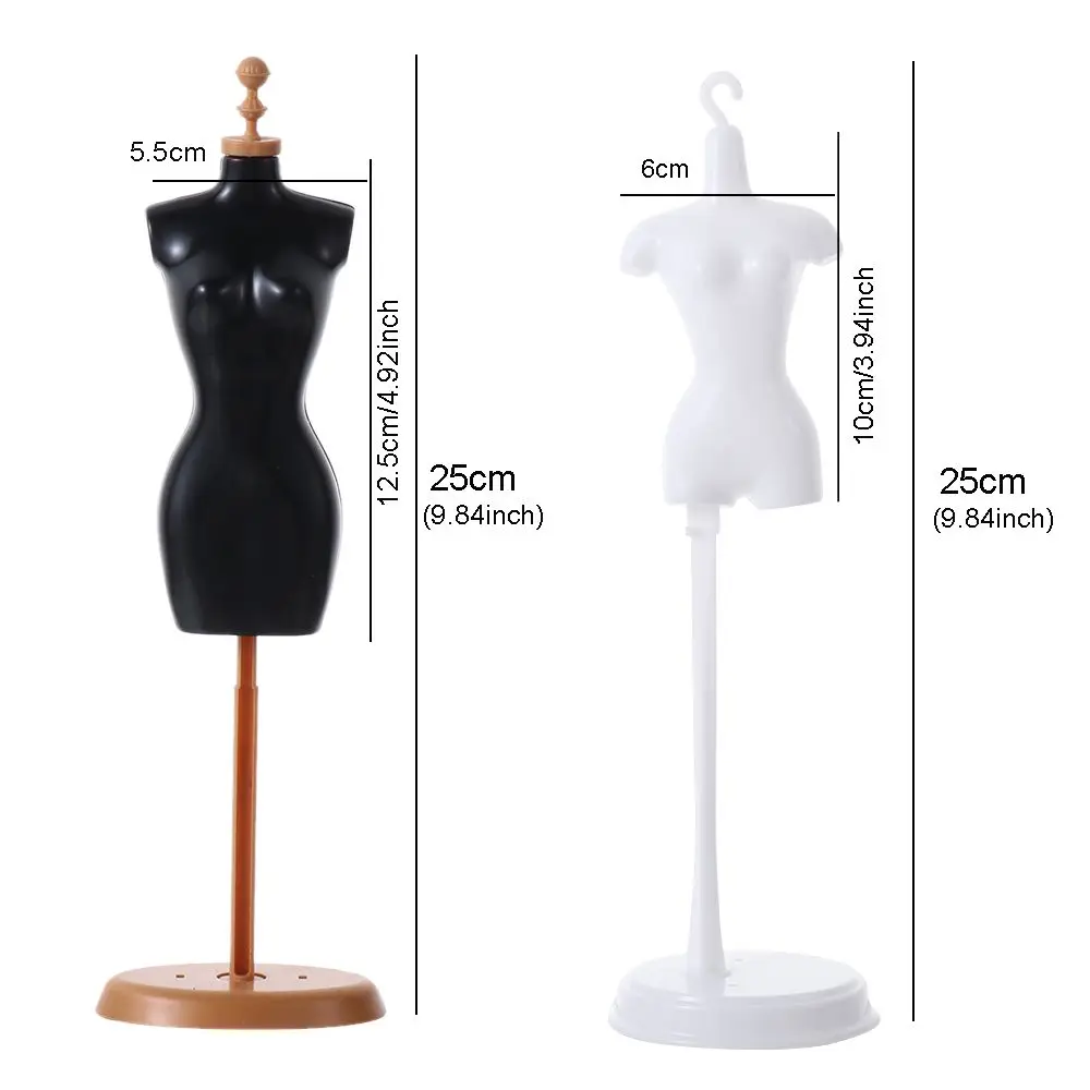 Tool Toys Dress For 1/6 Dolls Accessories Mini  House Mannequin Model Stand Hangers Doll Dress Support Display Nice New Holder images - 6