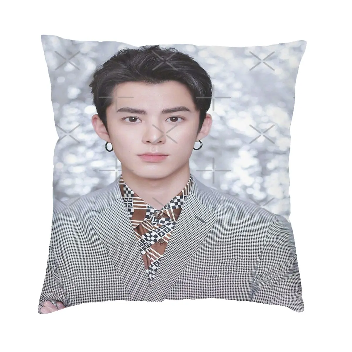 

Dylan Wang V4 Подушка «Dakimakura» чехол для подушки, чехол для подушки, чехол для кровати, чехол для подушки, сатиновый чехол