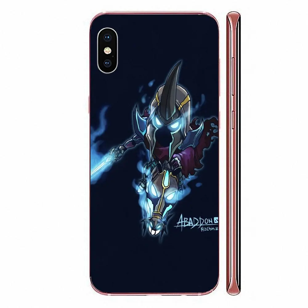 Game Abaddon Dota 2 Soft Mobile Phone Covers For Apple iPhone 4 4S 5 5C 5S SE SE2 6 6S 7 8 11 Plus Pro X XS Max XR | Мобильные