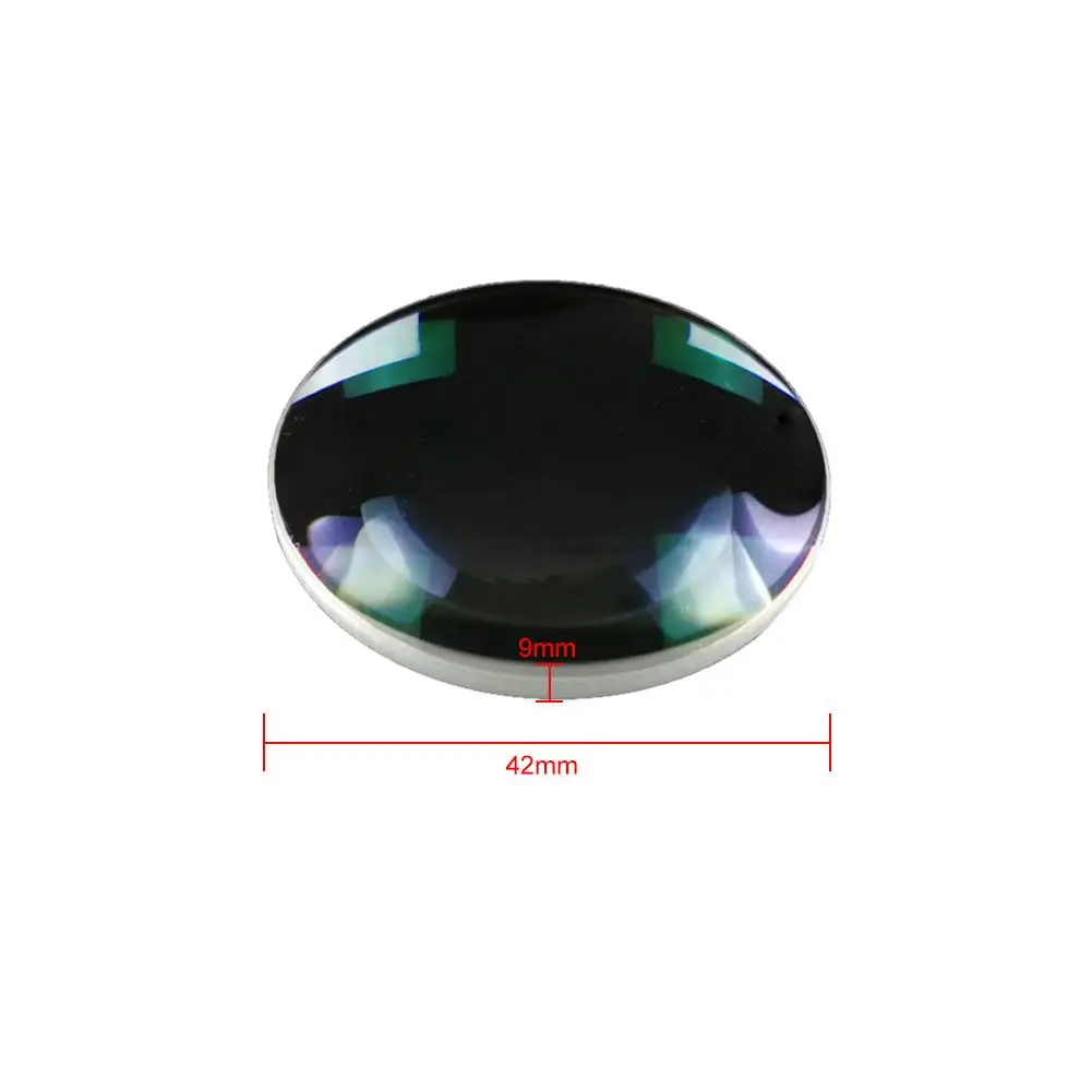 Выпуклая линза Диаметр 42 мм фокусное расстояние 65 оптический тест инструмент