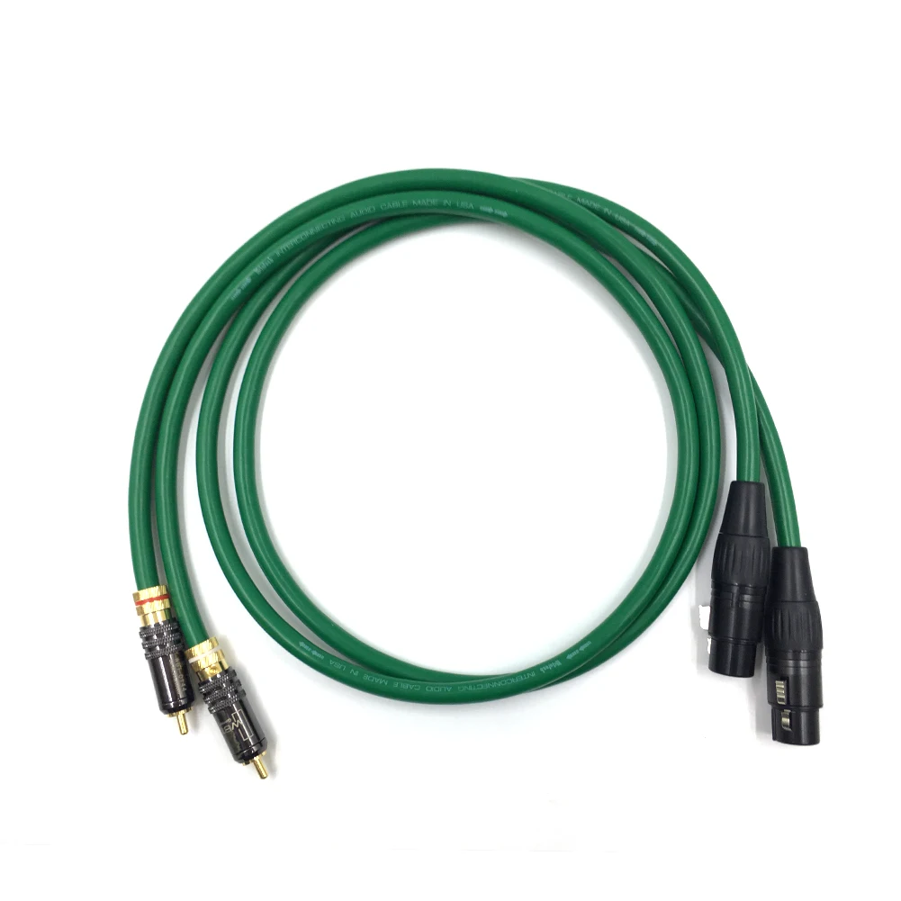 Кабель Hi-Fi MCINTOSH 2328 RCA штекер-XLR штекер-гнездо 2 XLR-2 WBT-0144 штекер для микрофона и